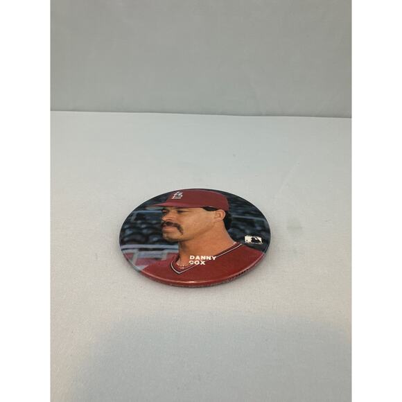 Danny Cox St. Louis Cardinals Baseball MLB Pinback‎ Button Collectible - Picture 2 of 4